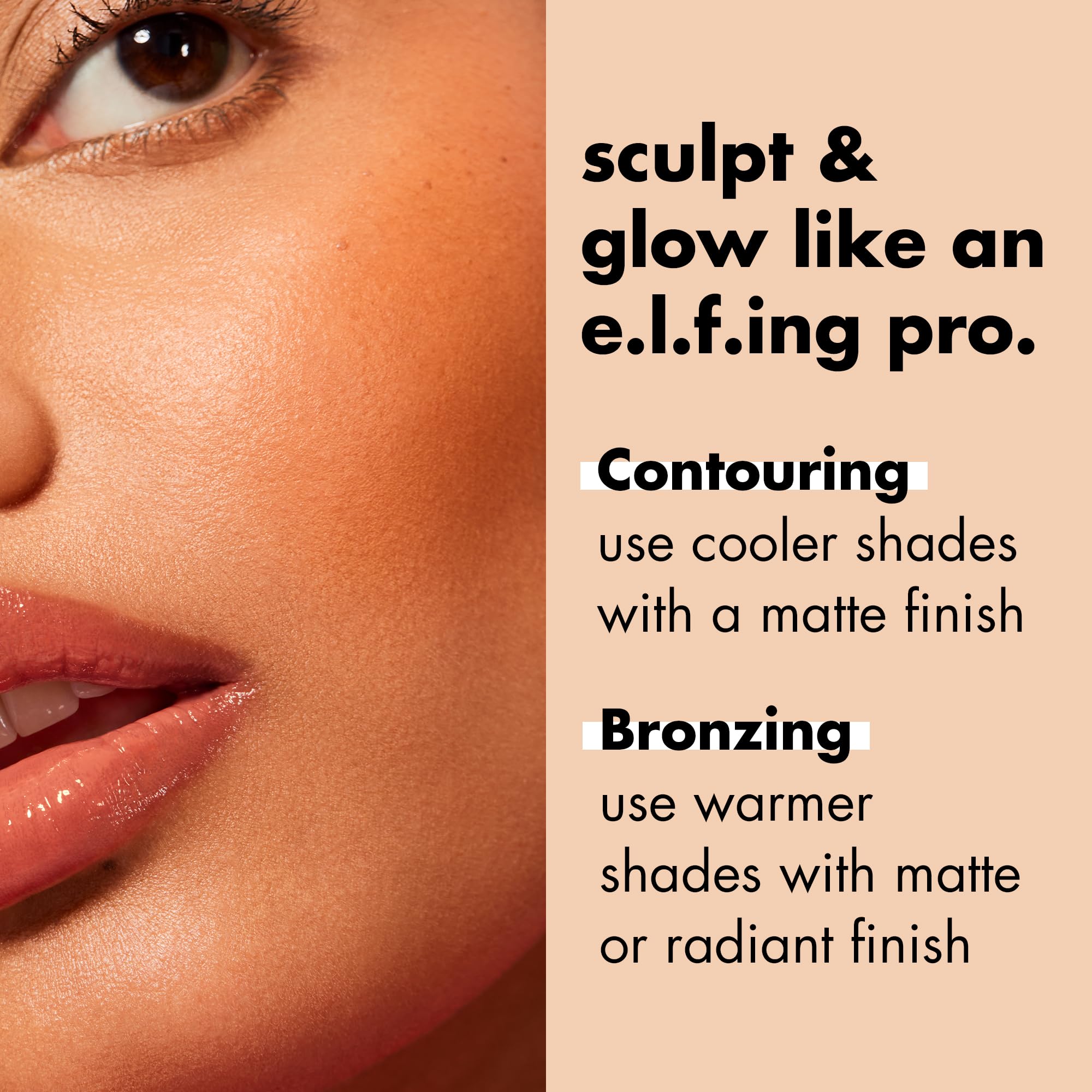 e.l.f. Primer-infused Bronzer, Long-Wear, Matte, Bold, Lightweight, Blends Easily, Contours Cheeks, Forever Sun Kissed, All-Day Wear, 0.35 Oz - TrustMedUSA