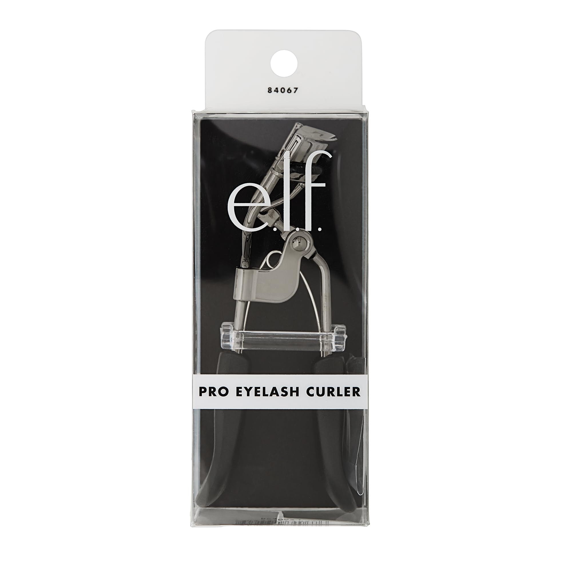 e.l.f. Pro Eyelash Curler, Strong, Contoured, Eye-Opening, Voluminous Lashes, Includes Additional Rubber Replacement Pad, Silver - TrustMedUSA