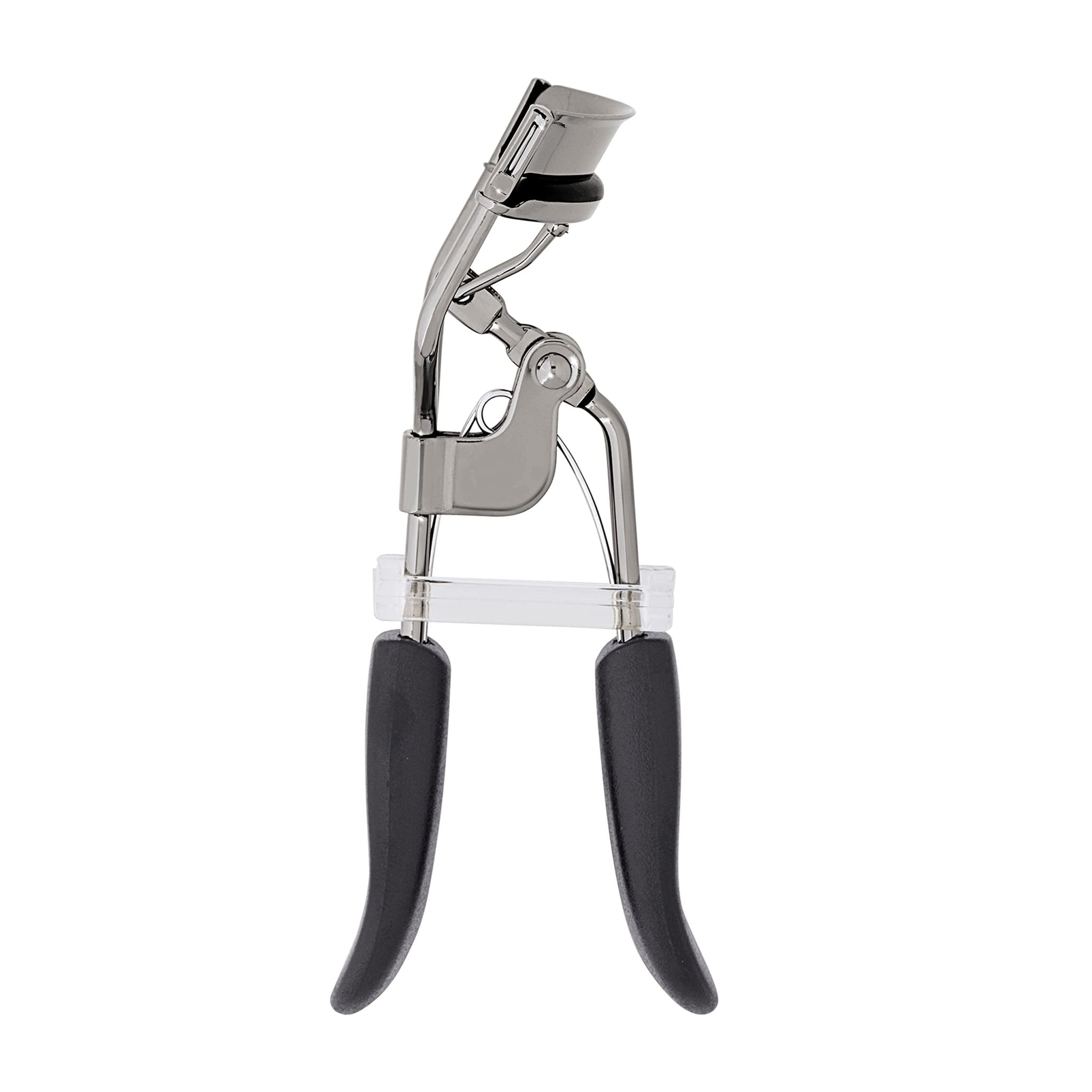 e.l.f. Pro Eyelash Curler, Strong, Contoured, Eye-Opening, Voluminous Lashes, Includes Additional Rubber Replacement Pad, Silver - TrustMedUSA