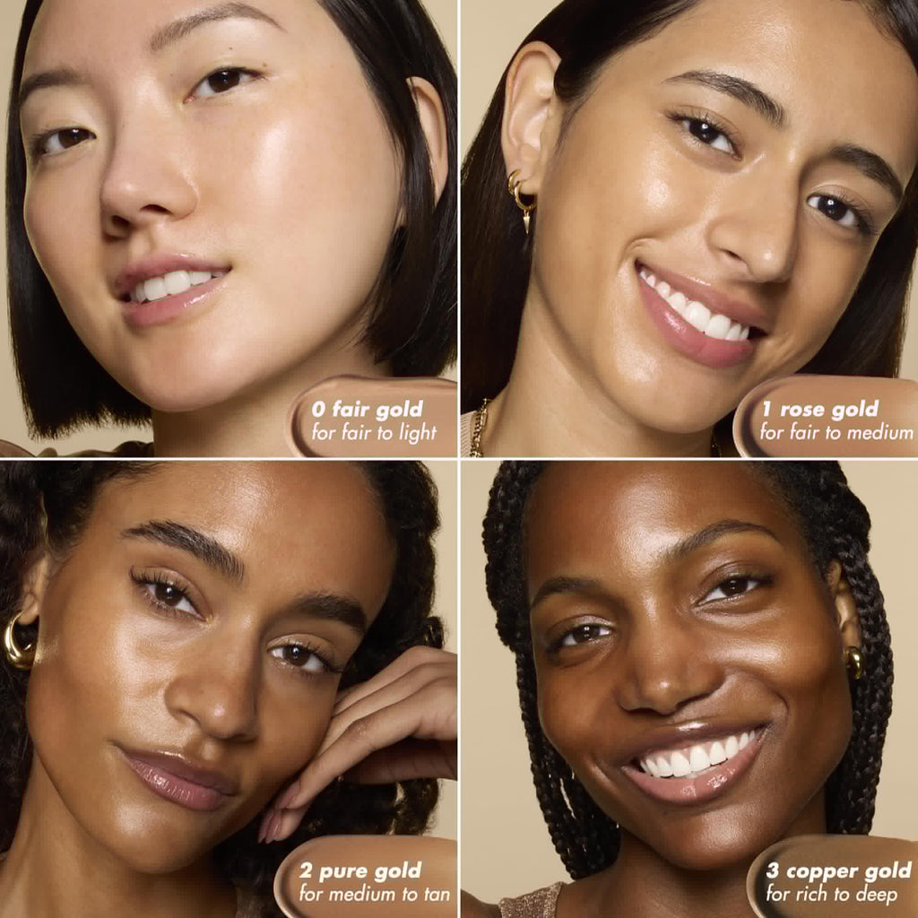 e.l.f. SKIN Bronzing Drops, Liquid Bronzer For Face & Skin, Creates A Sun-Kissed Glow, Infused With Vitamin E, Vegan & Cruelty-Free, Pure Gold - TrustMedUSA