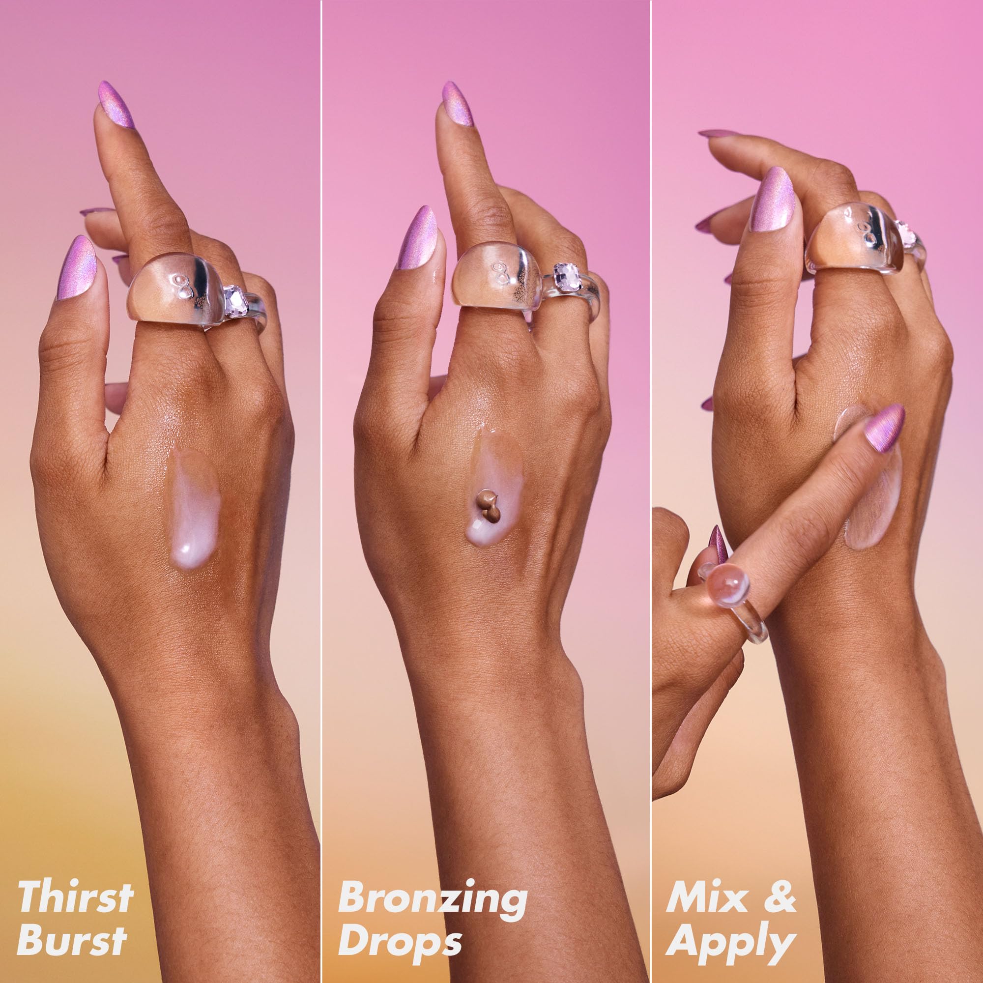 e.l.f. SKIN The Hottest Drops Duo, Holy Hydration! Thirst Burst & Bronzing Skincare Set, For A Dewy, Sun-Kissed Look, Vegan & Cruelty-Free - TrustMedUSA
