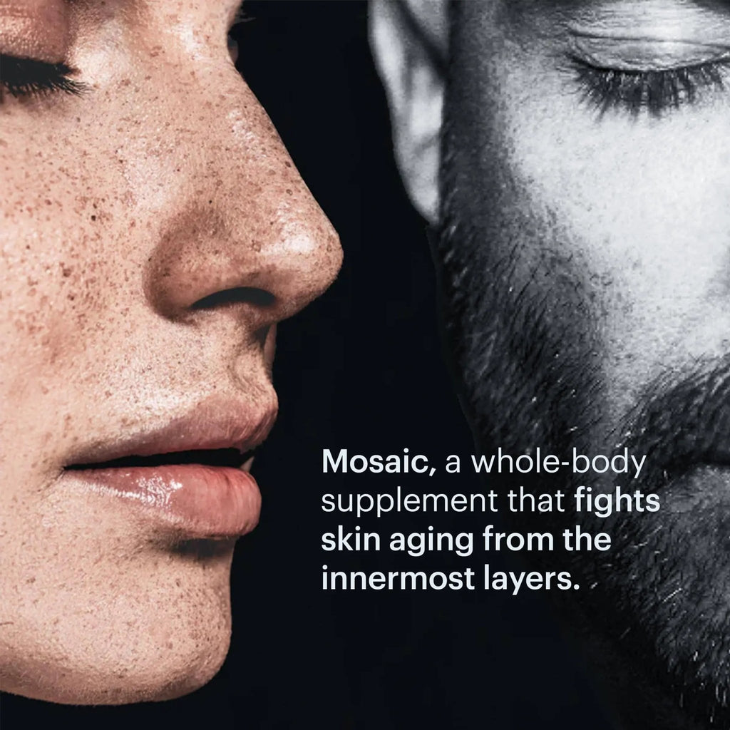 ELYSIUM Mosaic - Hyaluronic Acid Supplement - Clinically Proven - Fights Fine Lines & Skin Aging - Collagen Supplement - 30-Day Supply (Vegan Softgels) - TrustMedUSA