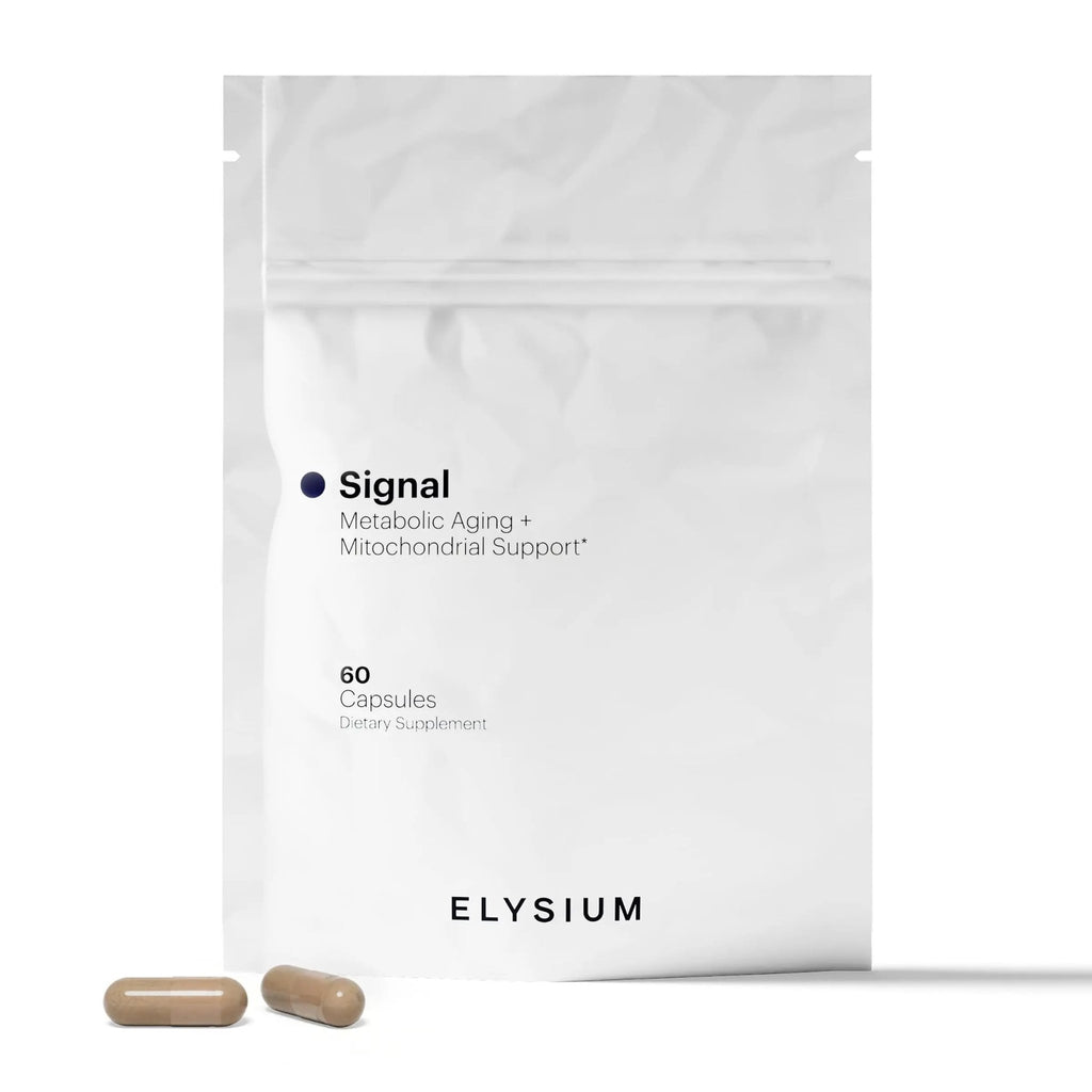 ELYSIUM Signal NMN Supplement - Clinically Proven to Support NAD+ Production, Mitochondrial Function & Metabolic Health - Nicotinamide Mononucleotide and SIRT3 Activation Complex- 30 Day Supply - TrustMedUSA