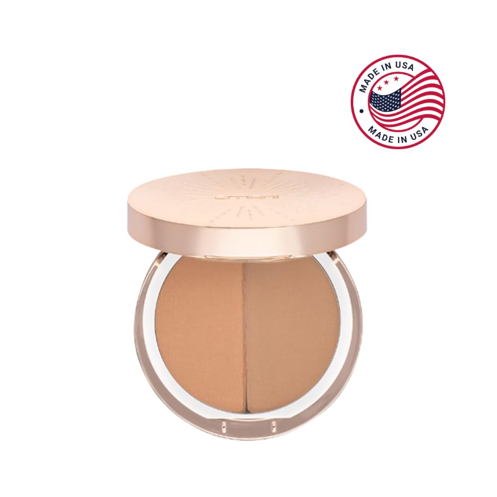 Emani Blush & Bronzer - Natural Mineral Pressed Bronzer for Face - Radiant Skin Blush for Sun Kissed Glow, All Skin Types including Sensitive Skin, Copacabana - TrustMedUSA