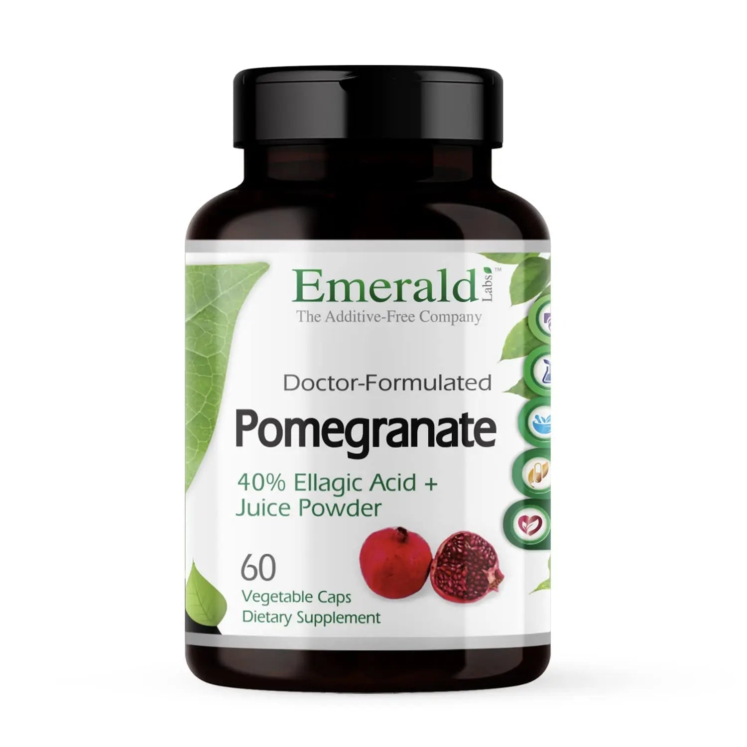 EMERALD LABS Cholesterol Health (90 Caps) & Pomegranate Extract (60 Caps) - Supports Heart Health & Immune Function - Gluten Free & Vegan - TrustMedUSA