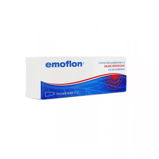 Emoflon rectal ointment for hemorrhoids 25g - TrustMedUSA