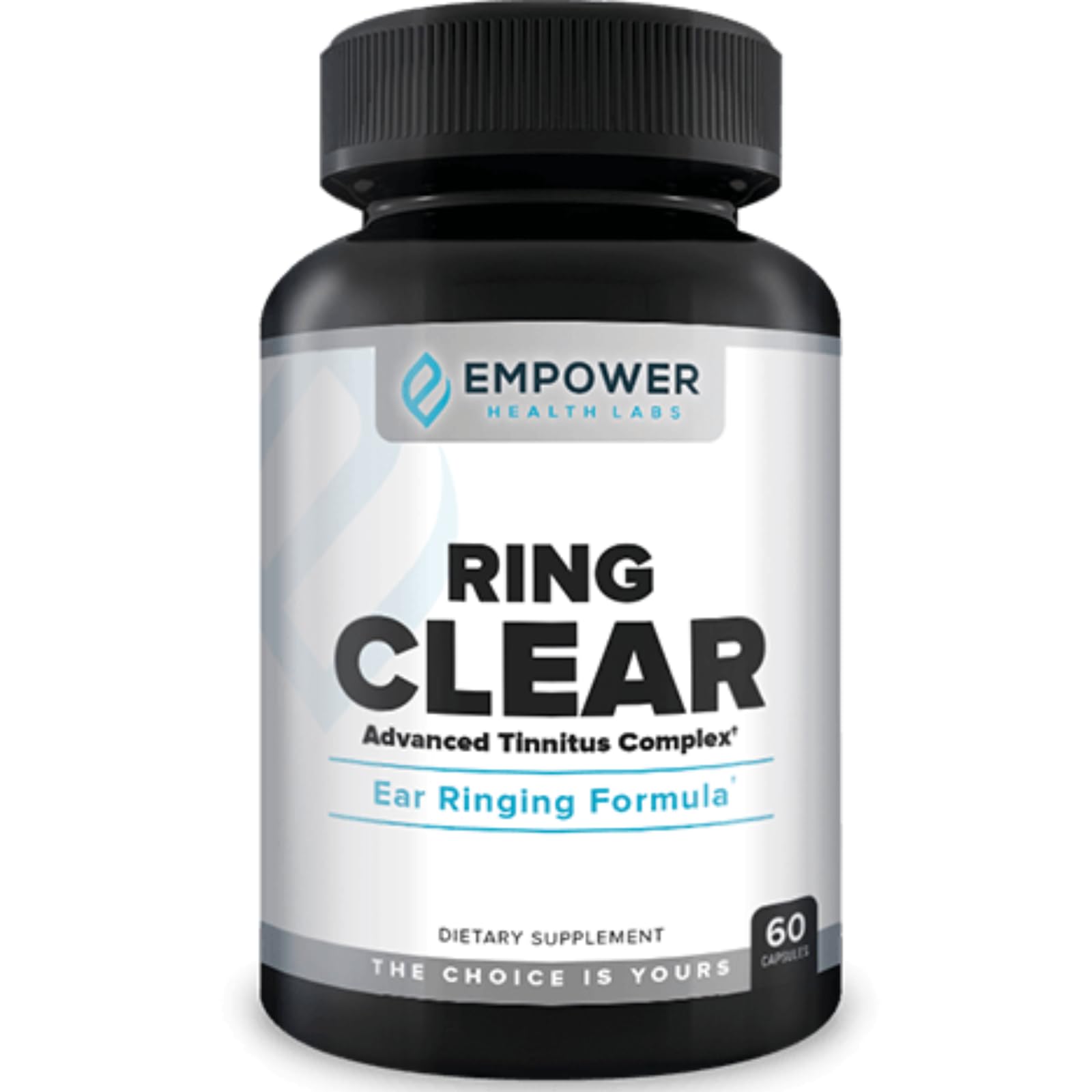 Empower Health Labs Ring Clear All-Natural Ear Buzz Relief Formula for Lasting Relief from Incessant Ear Buzzing - 30-Day Supply - TrustMedUSA