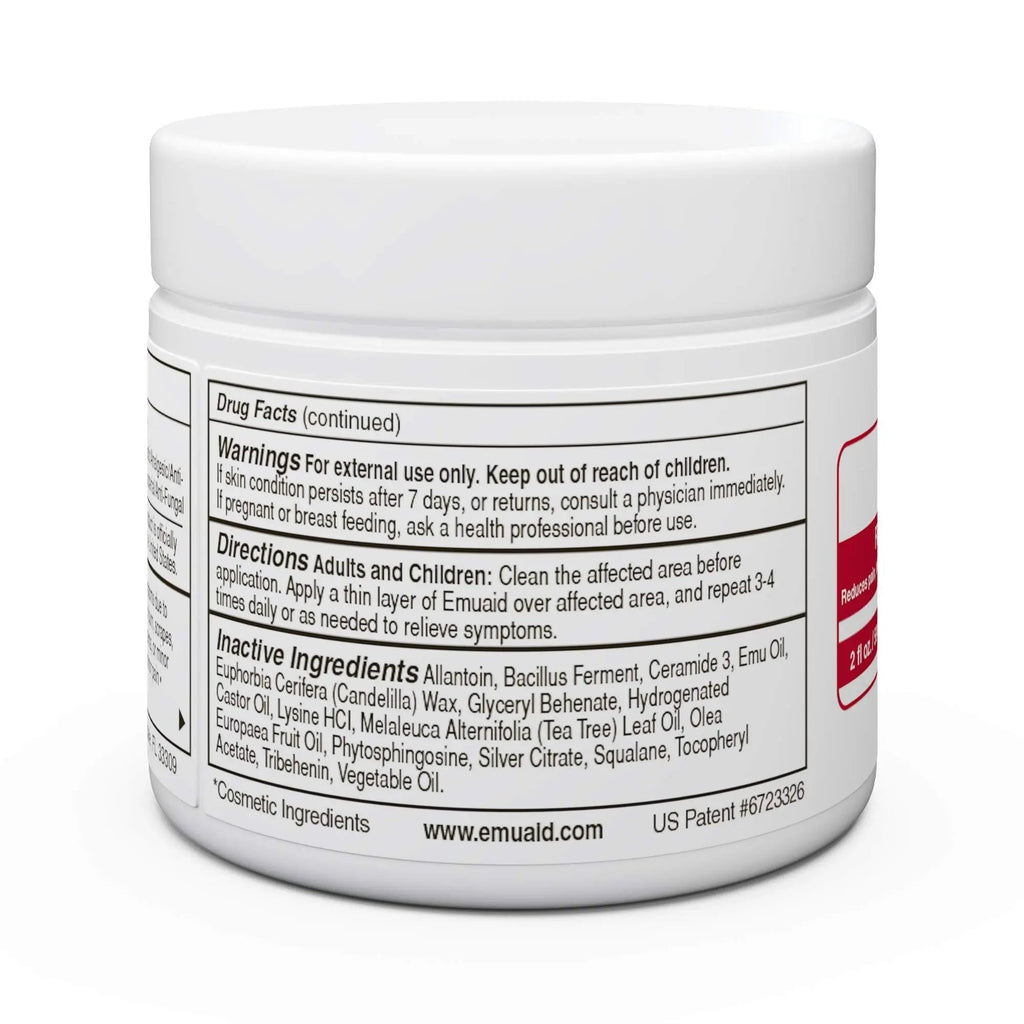emuaid EMUAIDMAX Ointment 2oz - Eczema Cream. Maximum Strength Treatment - TrustMedUSA