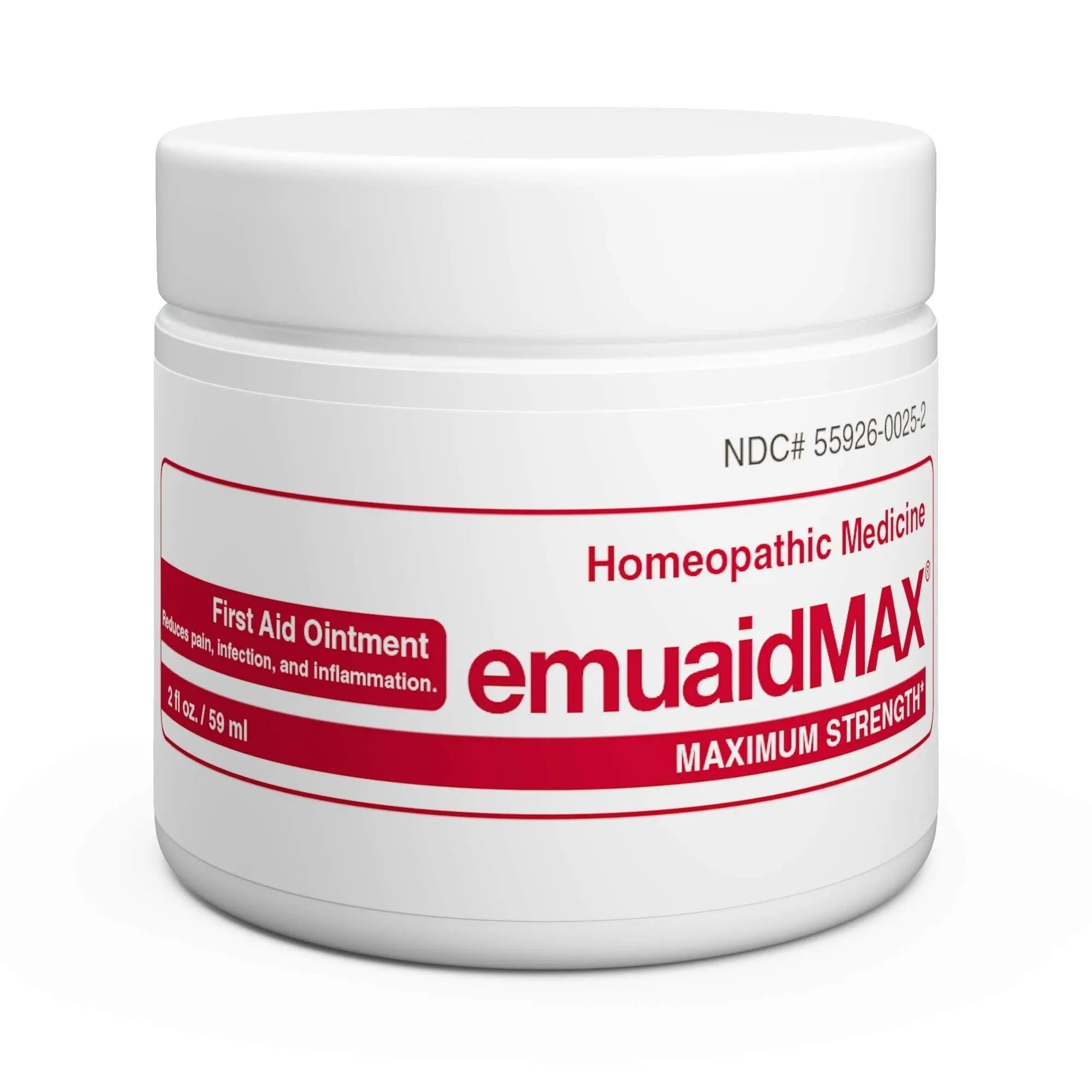 emuaid EMUAIDMAX Ointment 2oz - Eczema Cream. Maximum Strength Treatment - TrustMedUSA