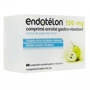 Endotélon 60 tablets Venous circulation disorders - TrustMedUSA