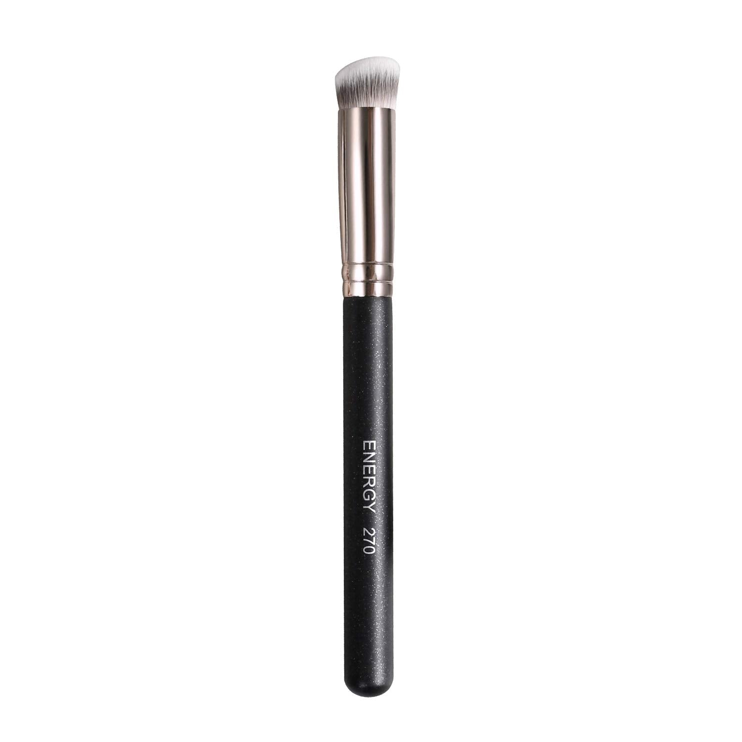 ENERGY Concealer Brush Under Eye Mini Angled Flat Top Kabuki Nose Contour Brush for Concealing Blending Setting Buffing with Powder Liquid Cream Cosmetic Pro Small Makeup Foundation brushes 270 - TrustMedUSA