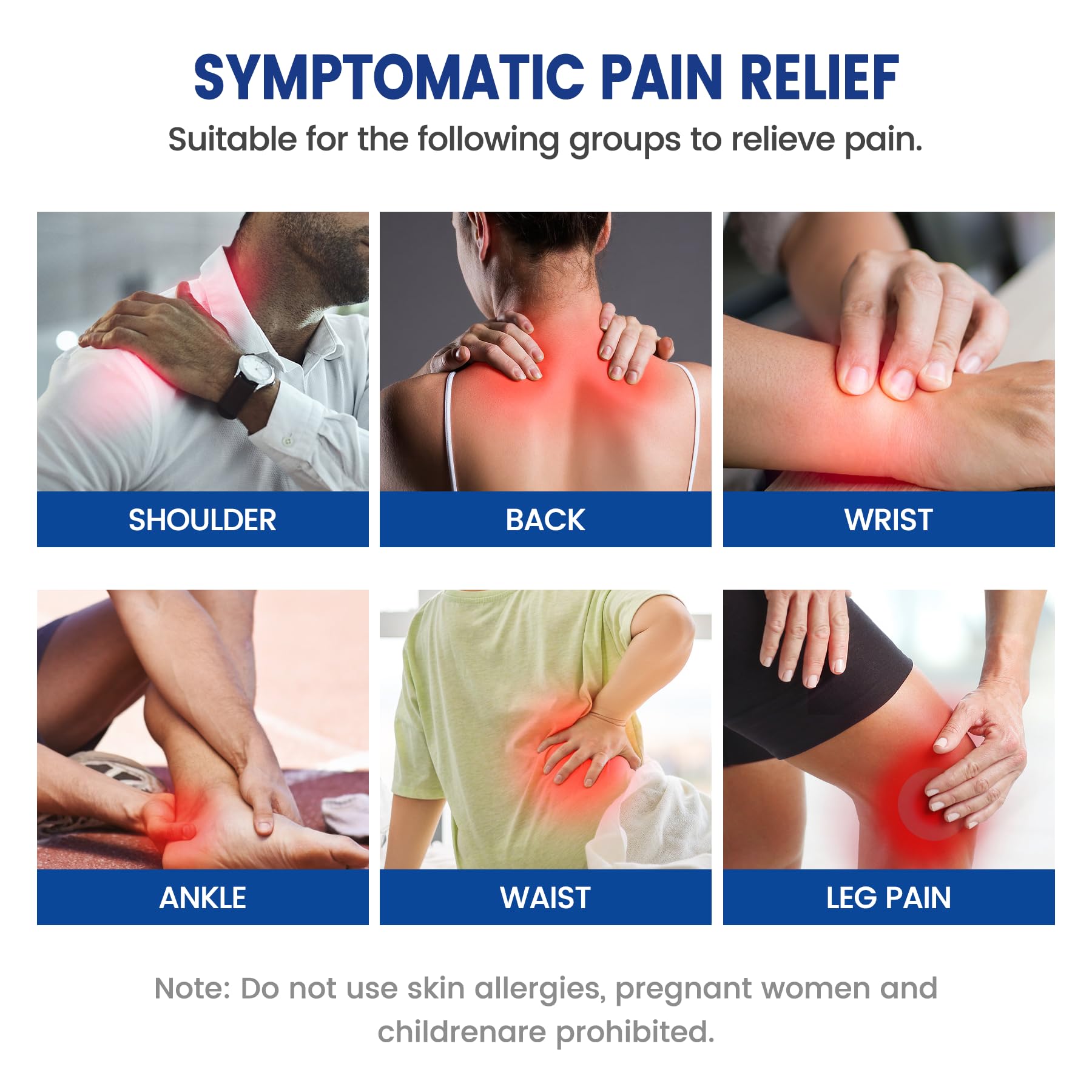 ENERIDEA Lidocaine Gel Pain Relief Patch for Sensitive Skin - Breathable & Hypoallergenic, Flexible Adhesion for Daily Muscle & Joint Comfort - 12 Hour Pain Relief (32 Patches) - TrustMedUSA