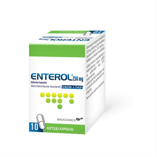 ENTEROL 250 mg hard capsule x10 - treatment of acute diarrhea. - TrustMedUSA