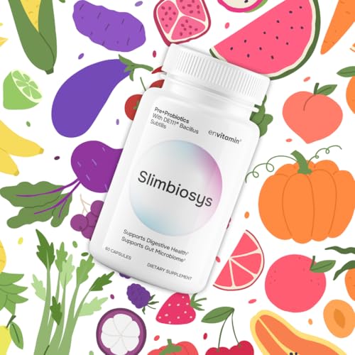 envitamin Slimbiosys Ultra Probiotic Capsule - Pre & Probiotics for Women & Men - Support Your Microbiome - TrustMedUSA