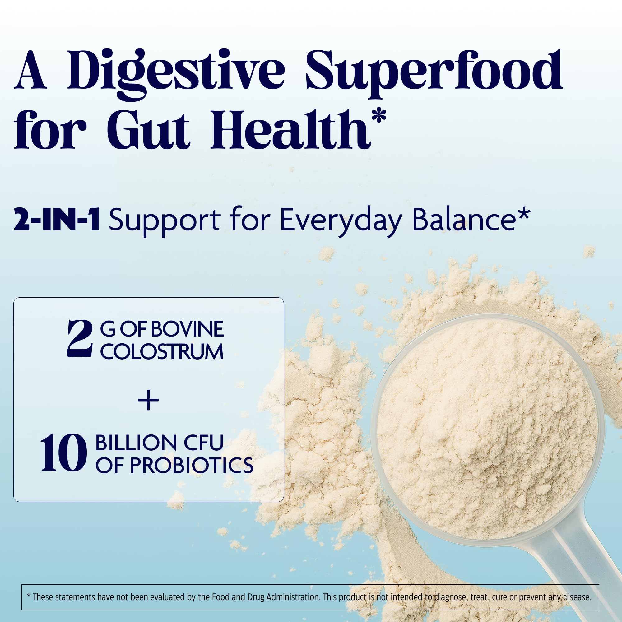 Enzymedica Colostrum + Probiotics Powder Supplement - Grass Fed Bovine Colostrum for Women & Men, Peptide & Lactoferrin Support, Promotes Hair, Skin, Nails, Immune & Gut Health, Gluten Free - 3.25 oz - TrustMedUSA