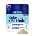 Enzymedica Colostrum + Probiotics Powder Supplement - Grass Fed Bovine Colostrum for Women & Men, Peptide & Lactoferrin Support, Promotes Hair, Skin, Nails, Immune & Gut Health, Gluten Free - 3.25 oz - TrustMedUSA