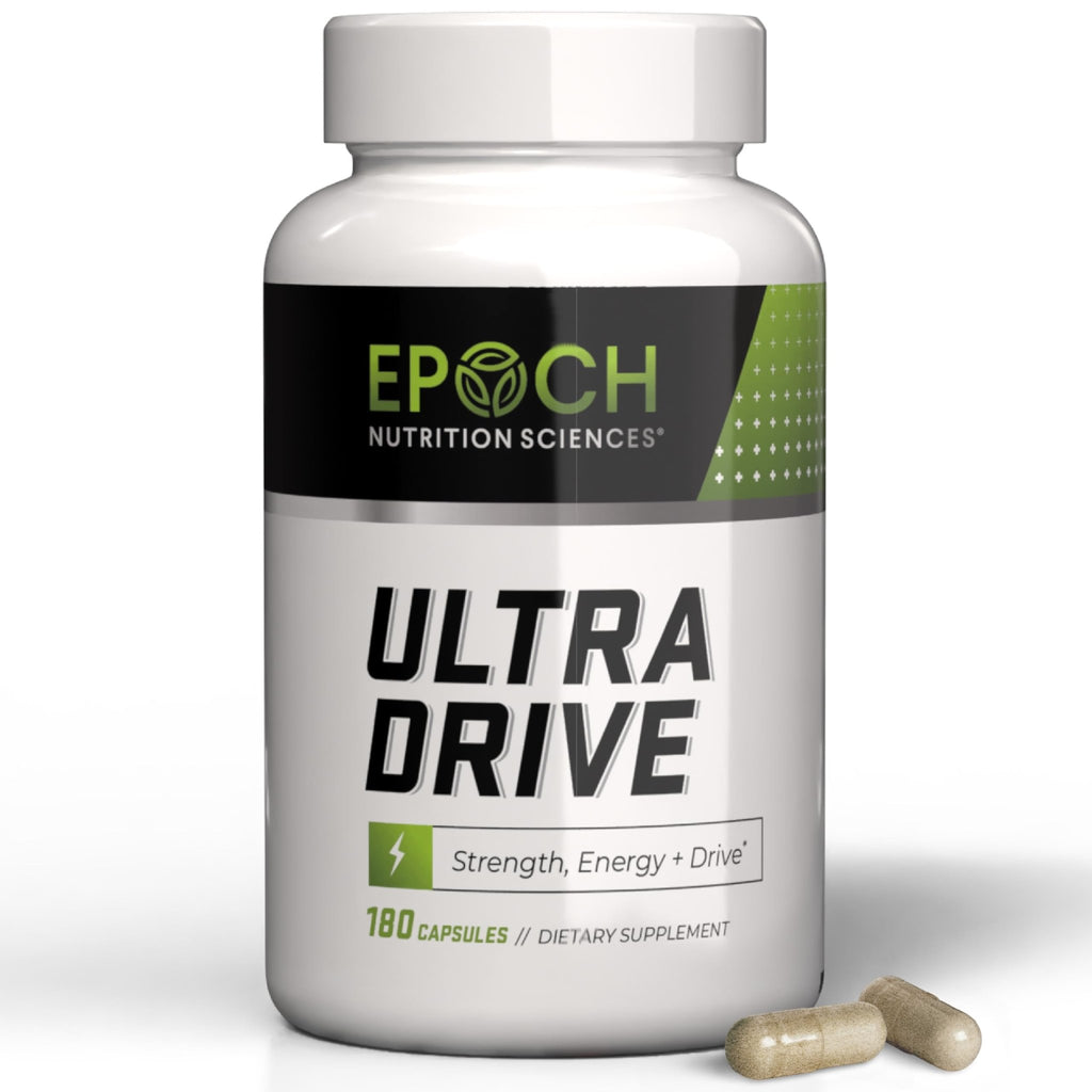 Epoch Nutrition | Ultra Drive – Advanced Performance Formula | Supports Energy, Endurance, and Healthy Circulation | with Tongkat Ali, Icariin & Nitric Oxide Support - TrustMedUSA