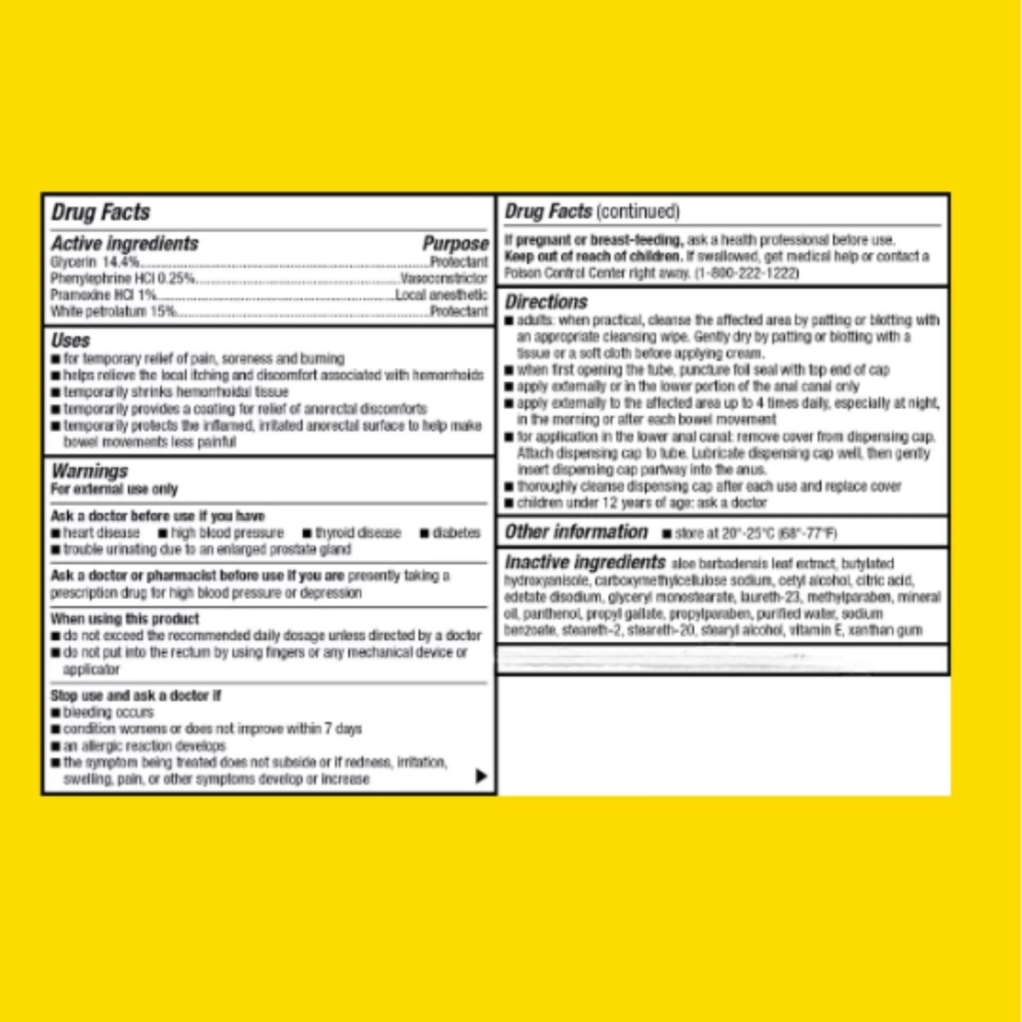 Equate Hemorrhoidal Cream,1.8 Oz (Pack of 02) Total 2 + me Gusta Sticker - TrustMedUSA