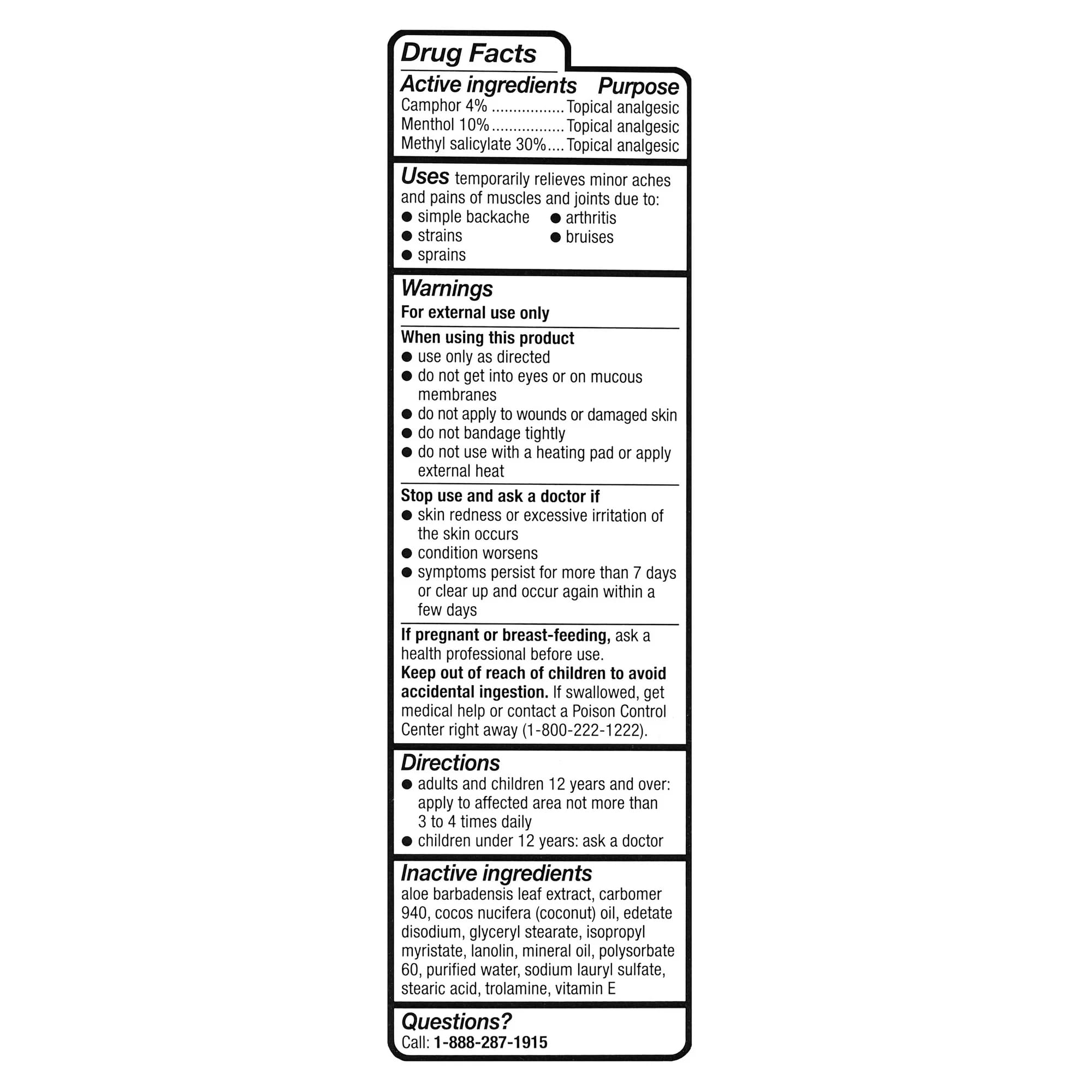 Equate Ultra Strength Pain Relieving Cream, Equate Ultra Strength Pain Relieving Cream Muscle Rub, 4 oz - TrustMedUSA