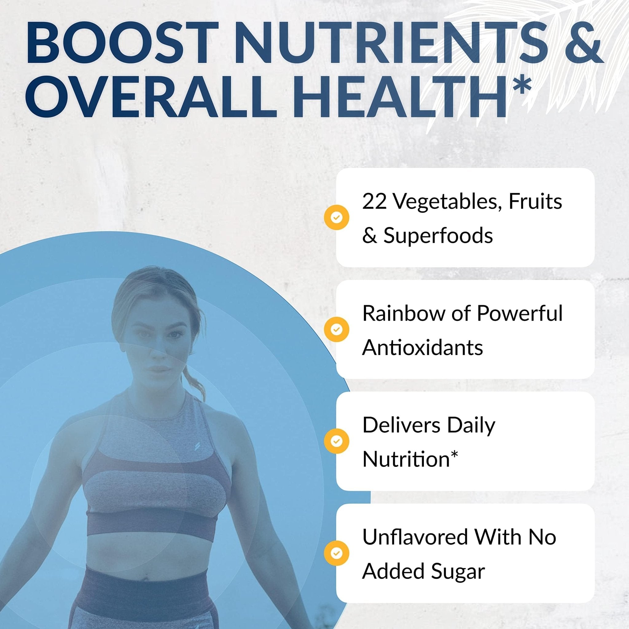 Equilife Daily Fruit & Vegetable Blend, Superfood Antioxidant Supplement with 22 Organic Fruits & Vegetables, Unflavored, Vitamin C, Fiber, 9 Essential Amino Acids, Supports Energy, 30 Servings Tub - TrustMedUSA