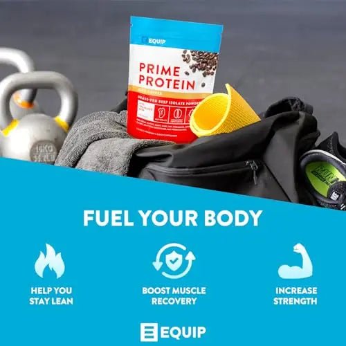 Equip Foods Prime Protein - Grass Fed Beef Protein Powder Isolate - Paleo and Keto - TrustMedUSA