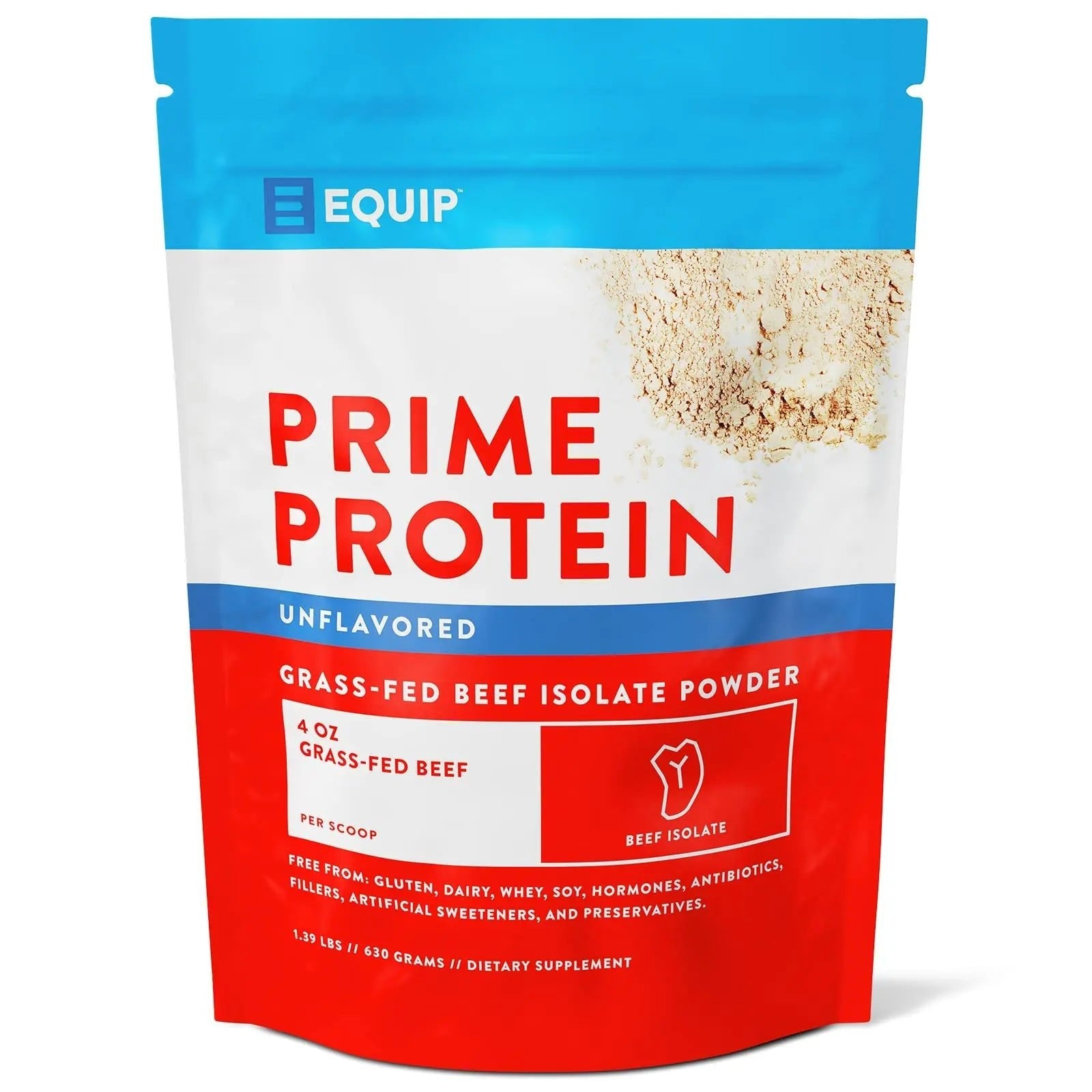 Equip Foods Prime Protein - Grass Fed Beef Protein Powder Isolate - Paleo and Keto Friendl - TrustMedUSA
