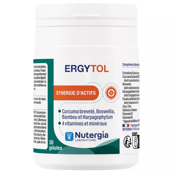 Ergytol Nutergia Synergie d'Actifs 30 capsules - TrustMedUSA