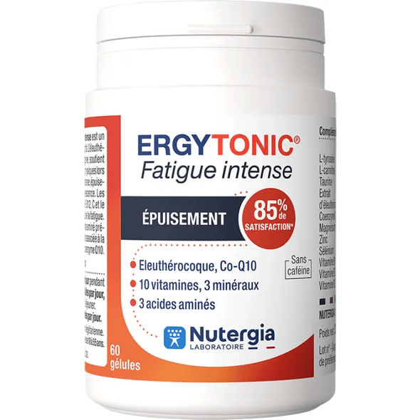 Ergytonic Fatigue Intense Exhaustion Nutergia 60 capsules - TrustMedUSA