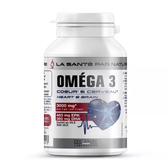 Eric Favre Omega 3 60 capsules - TrustMedUSA