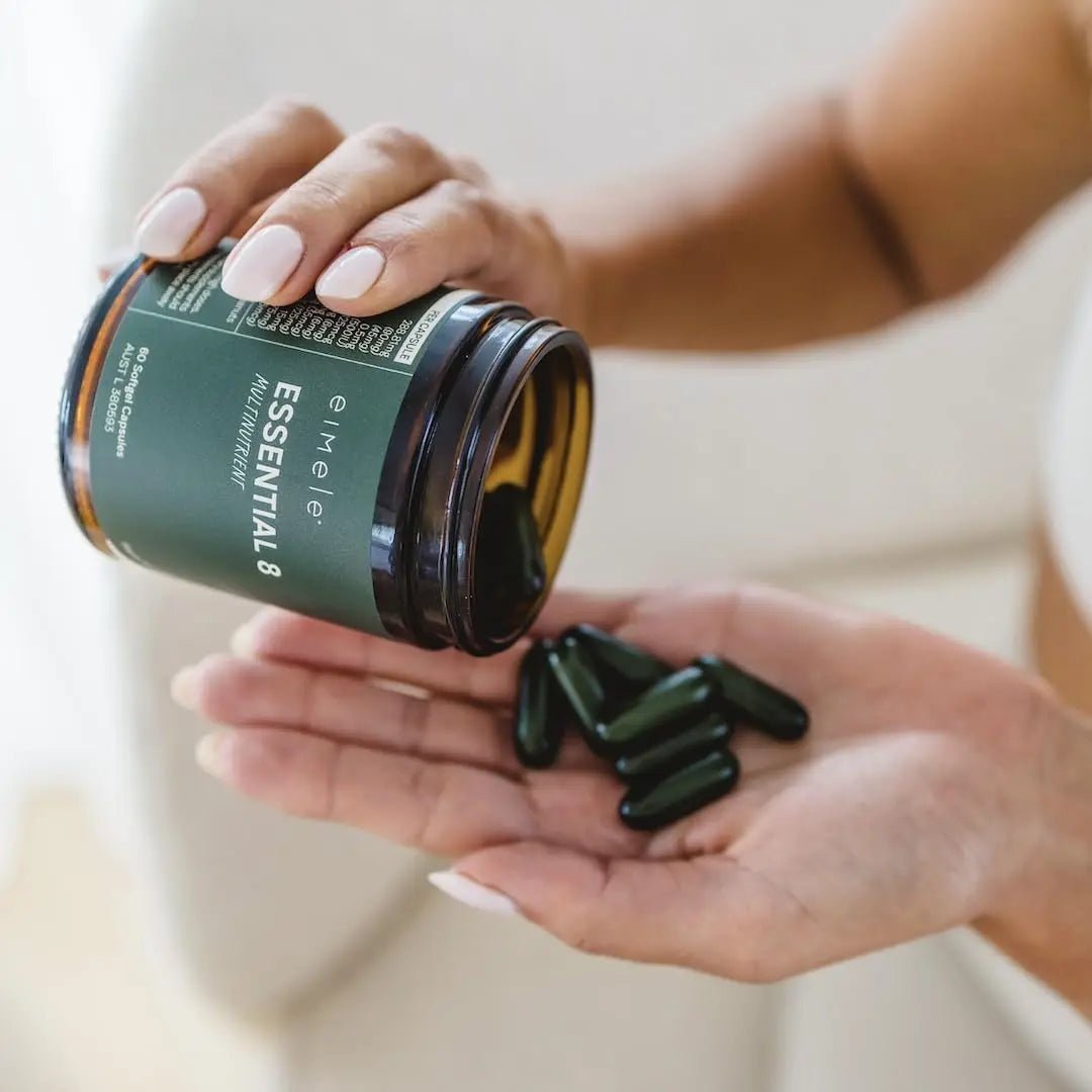 Essential 8 | Multivitamin for Energy & Immunity Support | 8 Essential Nutrients | Calcium, Vitamin B12, Omega3, Zinc, Iron, Vitamin D & More - TrustMedUSA