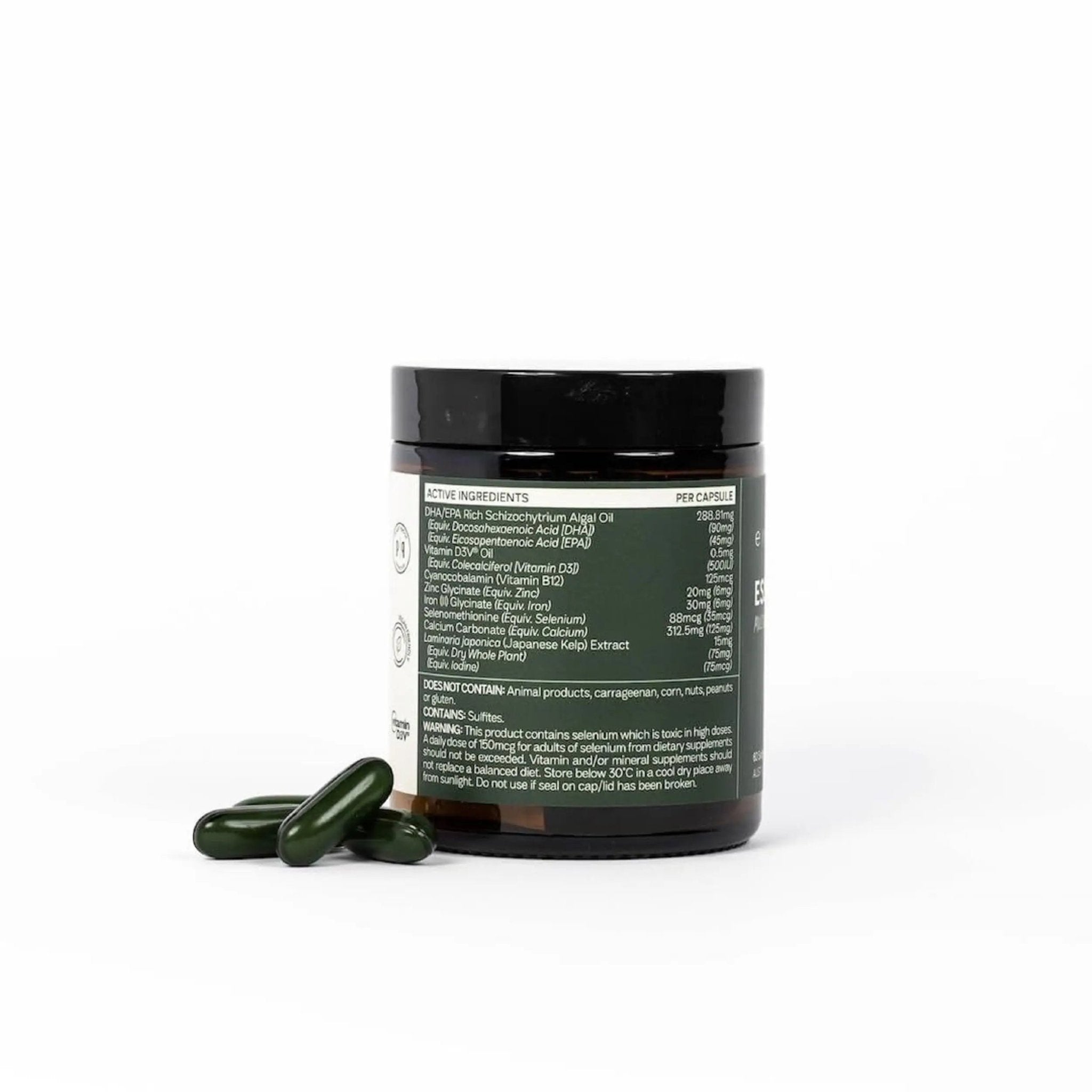 Essential 8 | Multivitamin for Energy & Immunity Support | 8 Essential Nutrients | Calcium, Vitamin B12, Omega3, Zinc, Iron, Vitamin D & More - TrustMedUSA