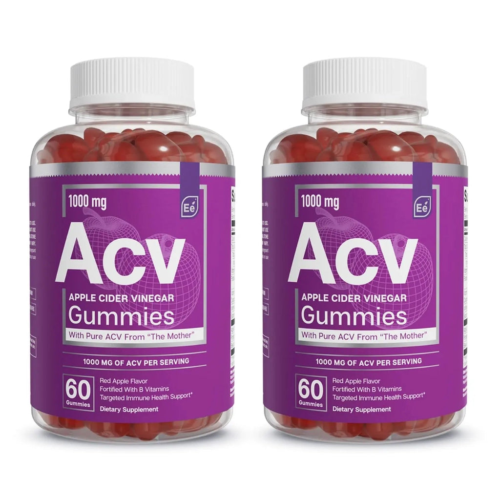 Essential Elements Apple Cider Vinegar Gummies from The Mother - Naturally-Sourced - TrustMedUSA