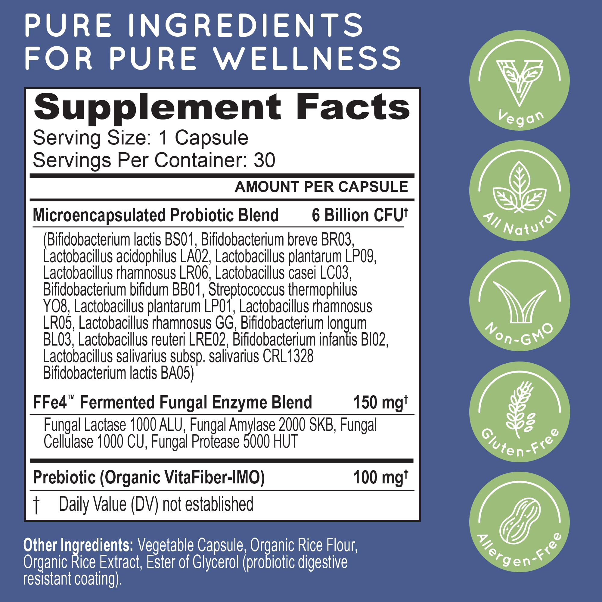 Essential Source TriActive Biotics Daily Care – Probiotics for Women and Men, 6 Billion CFU with Prebiotic Blend – Daily Digestive and Immune Support Gut Health Supplement – 30 Capsules - TrustMedUSA
