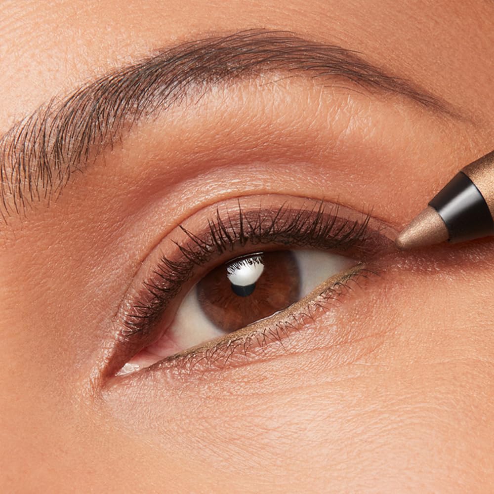 Estée Lauder Smoke and Brighten Long-Lasting Waterproof Kajal Eyeliner Pencil Duo, 0.03 Ounce, Dark Chocoloate/Rich Bronze - TrustMedUSA