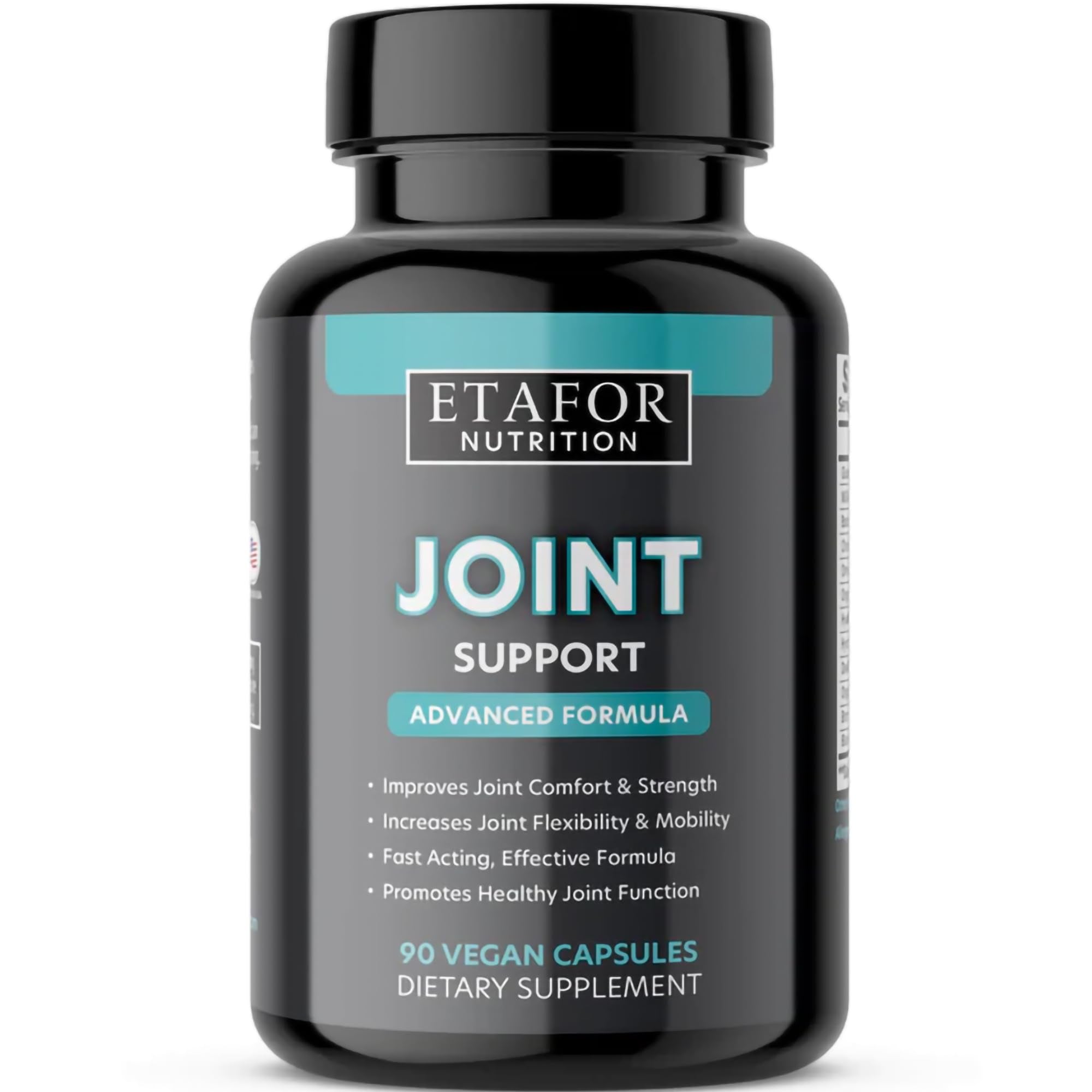 ETAFOR Joint Support Supplement - Joint Health Supplement with Glucosamine, Boswellia Serrata, Turmeric and Black Pepper Extract - TrustMedUSA
