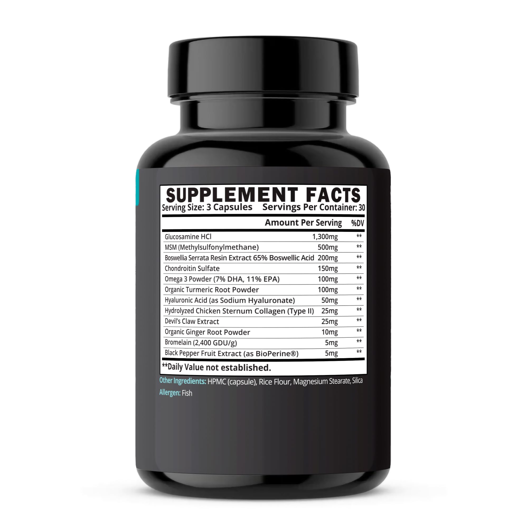 ETAFOR Joint Support Supplement - Joint Health Supplement with Glucosamine, Boswellia Serrata, Turmeric and Black Pepper Extract - TrustMedUSA