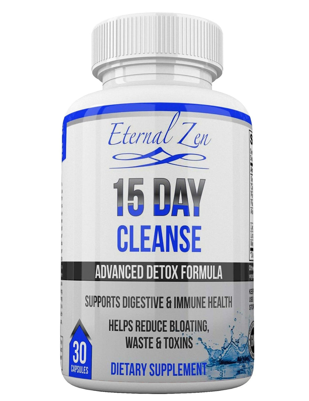 Eternal Zen 15 Day Colon Cleanser Detox with Extra Strength Herbs, Senna is a Fast Acting - TrustMedUSA