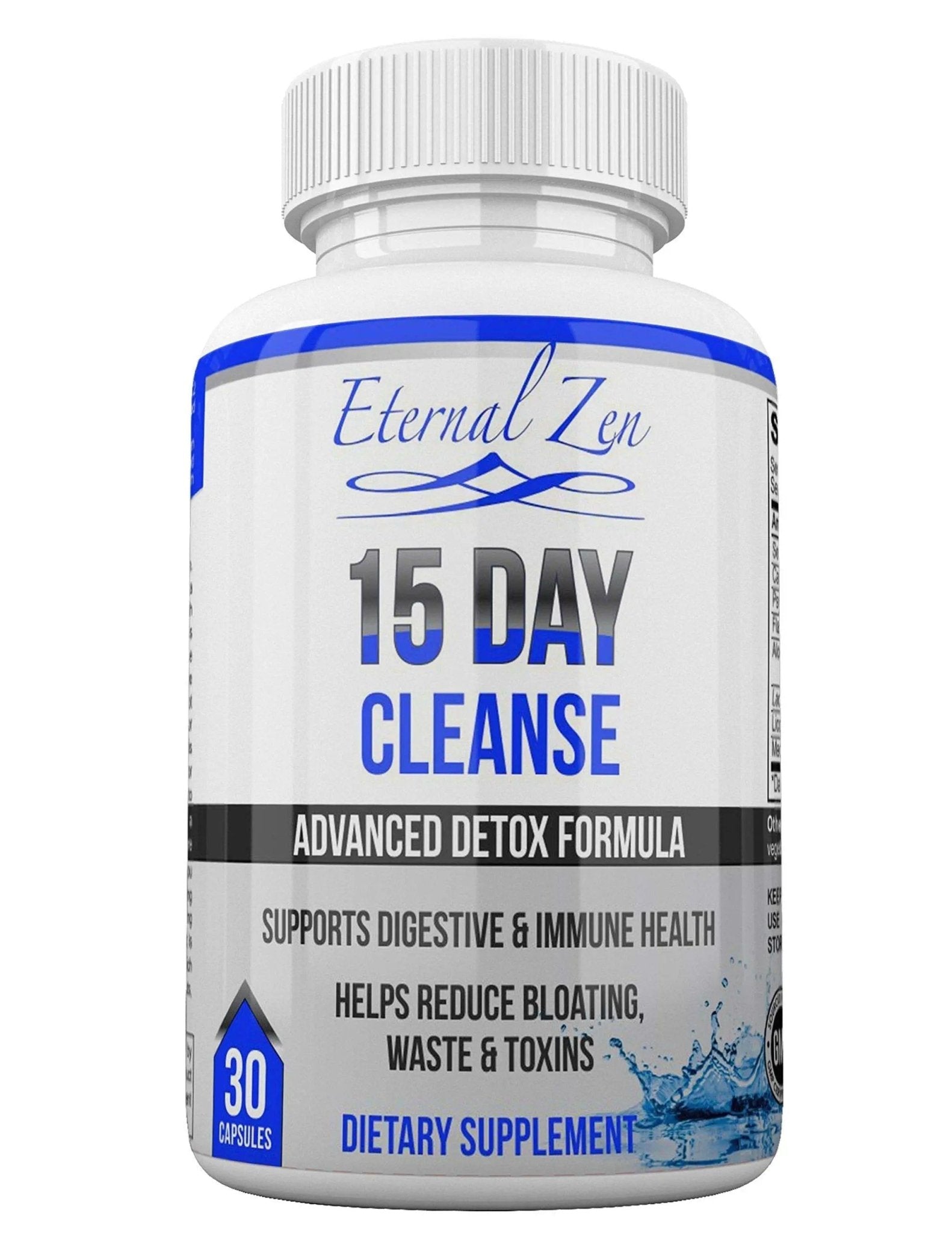 Eternal Zen 15 Day Colon Cleanser Detox with Extra Strength Herbs, Senna is a Fast Acting - TrustMedUSA