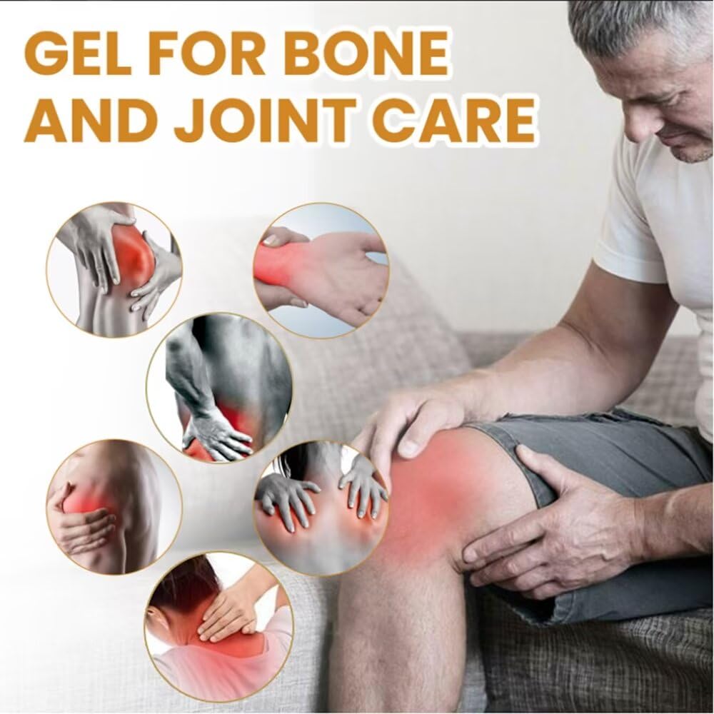ETKOVNJ 6 Packs Bee Venom Cream, Bee Venom Bone Gel Joint Gel for Neck, Waist, Back of Hands, Feet and Legs - TrustMedUSA