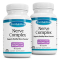 EuroMedica Nerve Complex - Herbal Supplement with Bioactive Vitamin B12 - Circulation & Nerve Health Support Supplement - Vegan Capsules with Boswellia Serrata - 60 Capsules, 2 Pack (120 Capsules) - TrustMedUSA