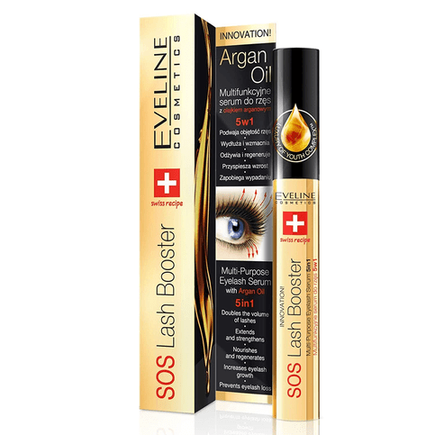 Eveline Cosmetics 5 in 1 SOS Lash Booster with Argan Oil - Maple Wellness Supplements