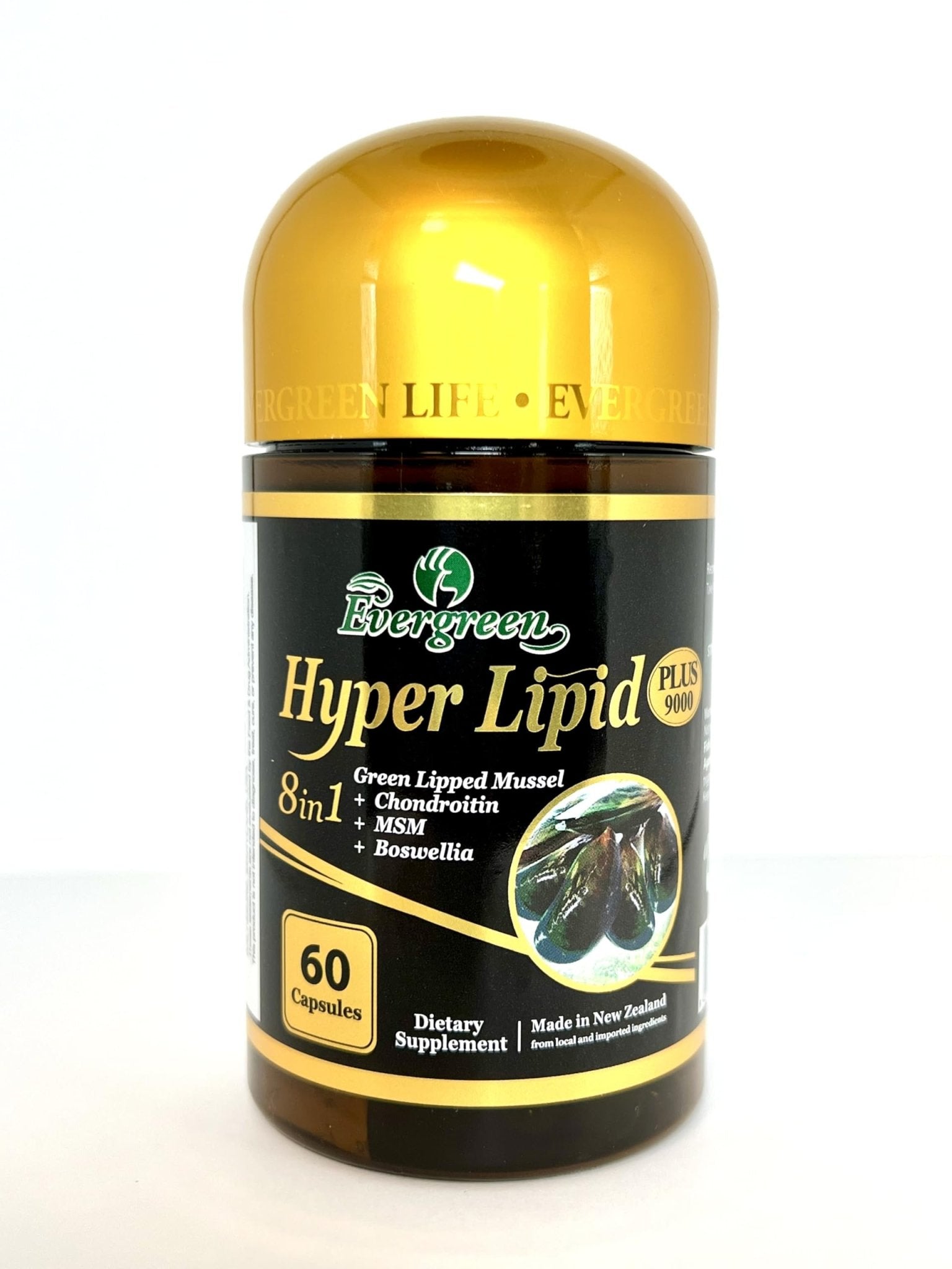 EverGreen Hyper Lipid 9000Plus 8 in 1 60capsule - TrustMedUSA