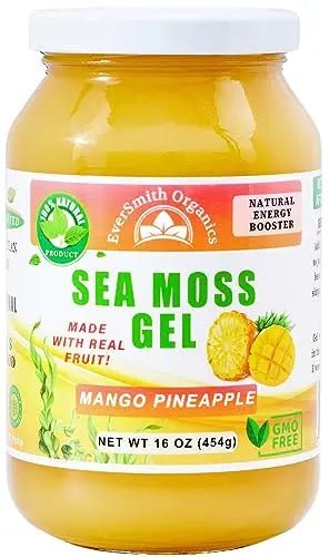 EverSmith Organics - Wildcrafted Irish Sea Moss Gel | Made in USA | Rich in Vitamins - TrustMedUSA