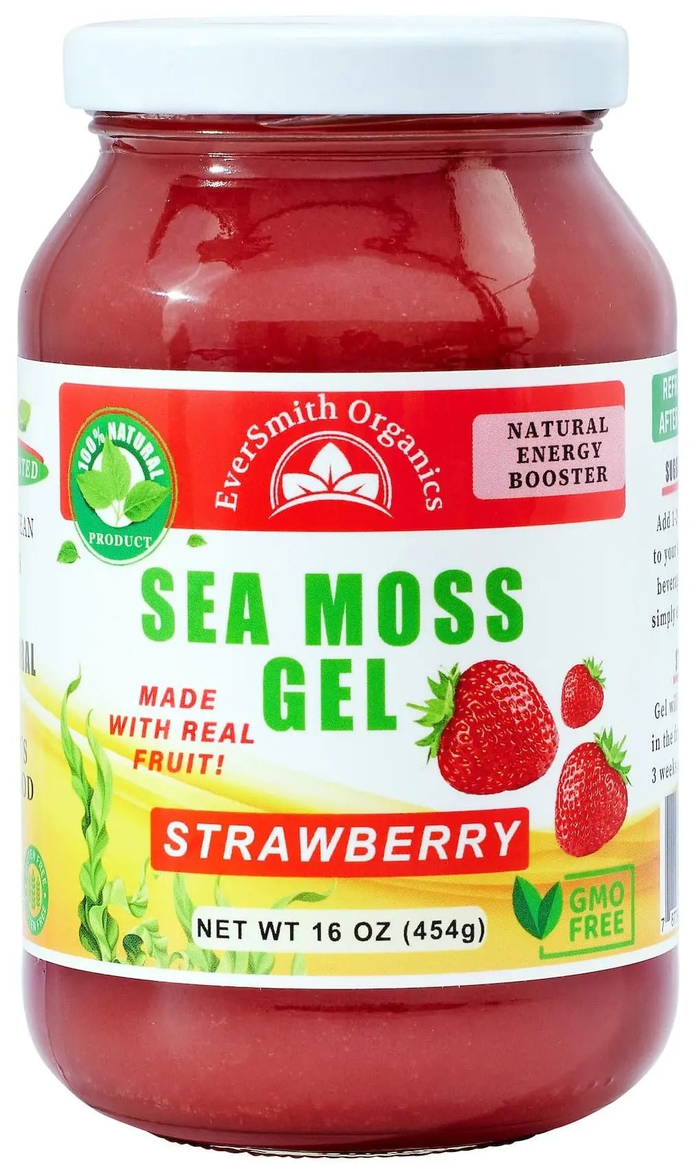 EverSmith Organics - Wildcrafted Irish Sea Moss Gel | Made in USA | Rich in Vitamins - TrustMedUSA