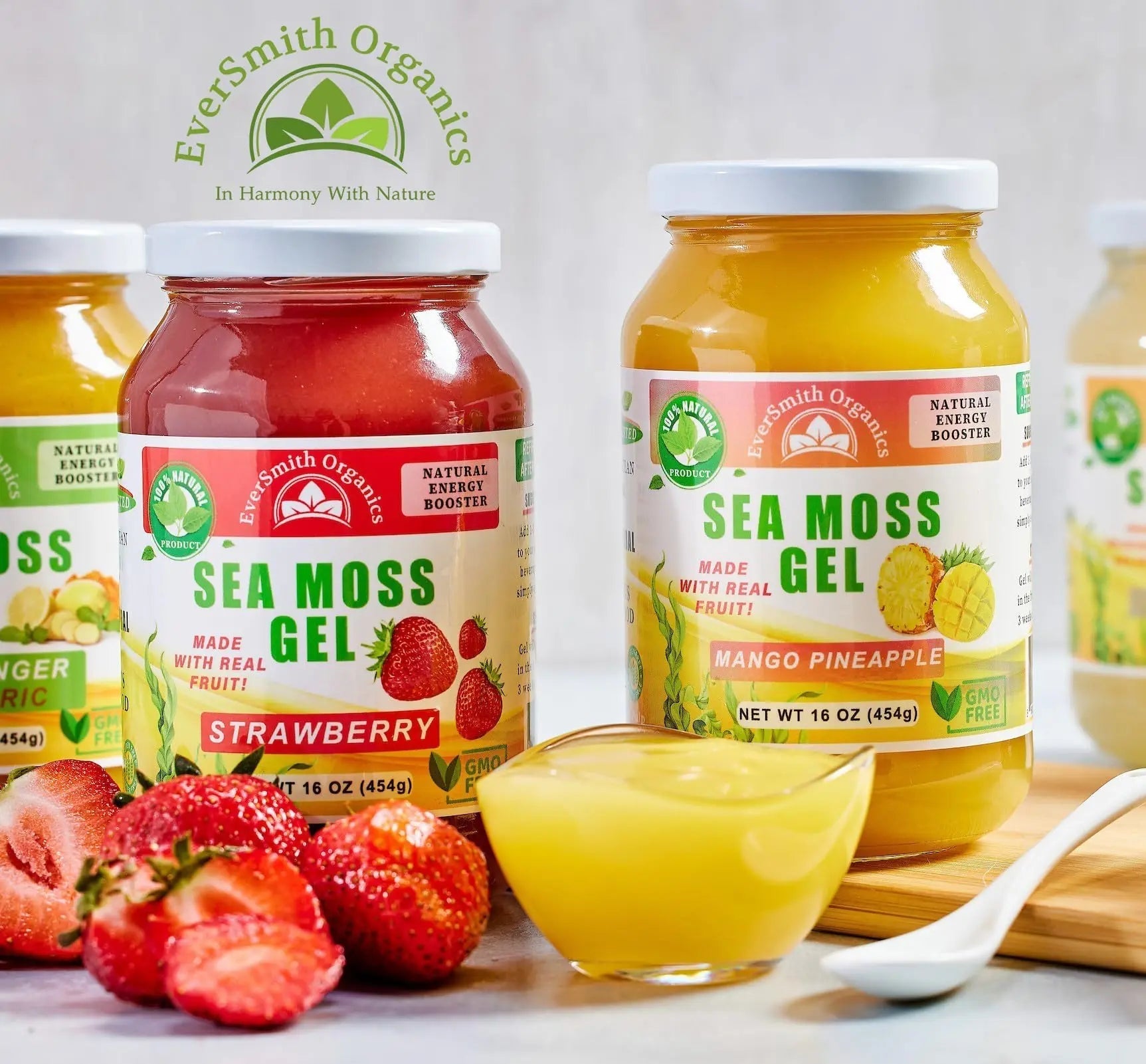 EverSmith Organics - Wildcrafted Irish Sea Moss Gel | Made in USA | Rich in Vitamins - TrustMedUSA