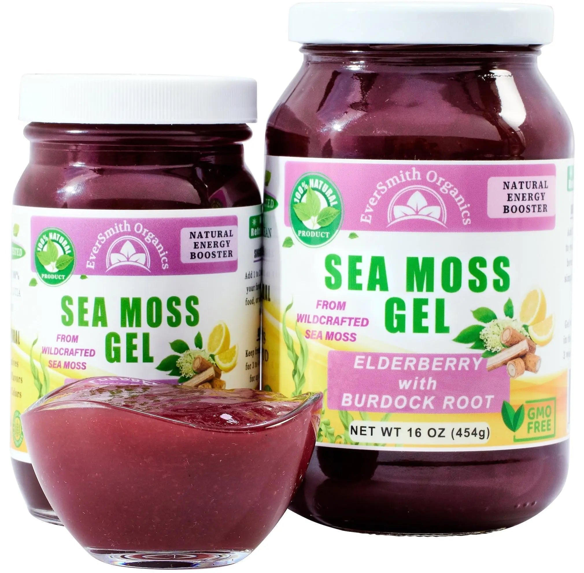 EverSmith Organics - Wildcrafted Irish Sea Moss Gel | Made in USA | Rich in Vitamins - TrustMedUSA