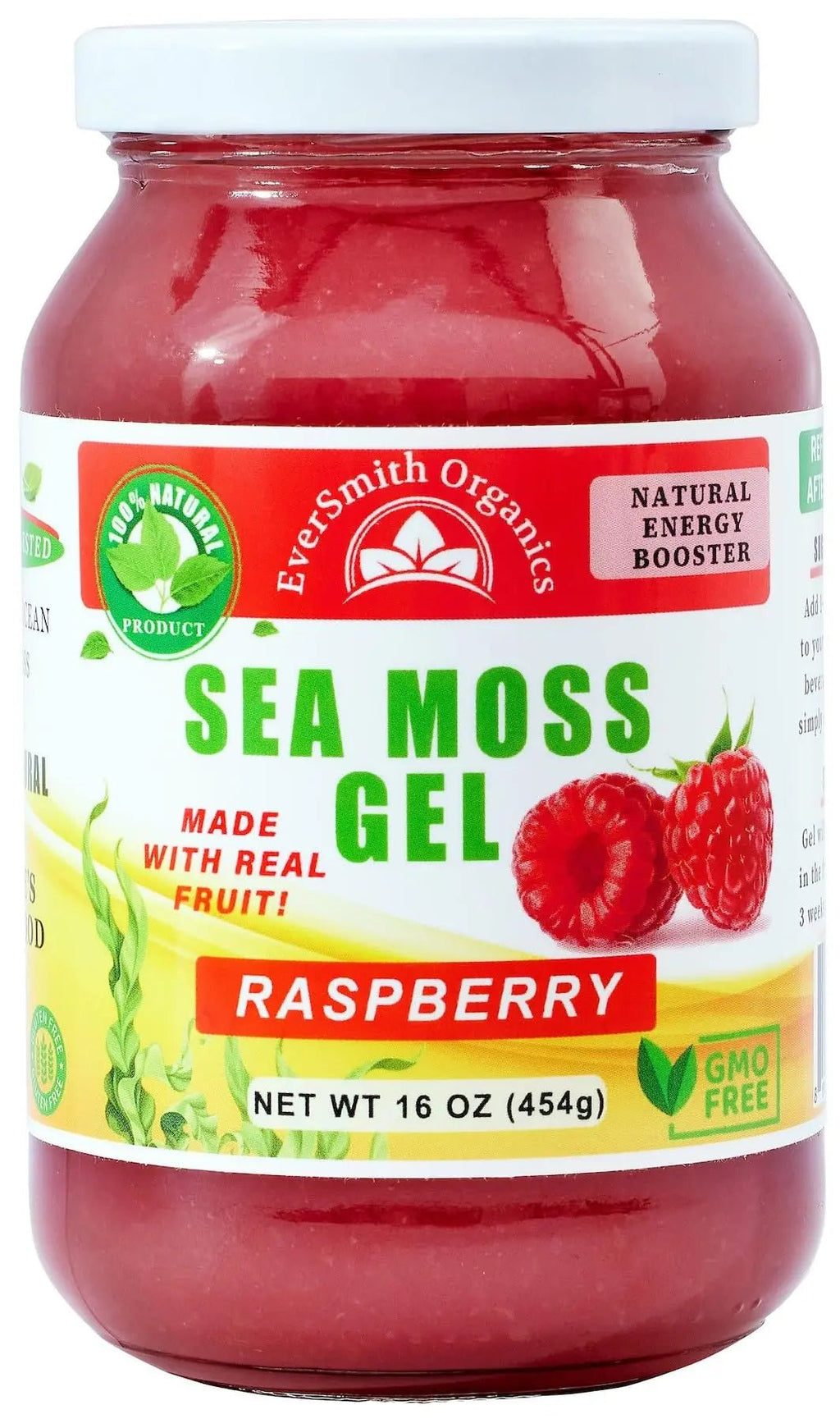 EverSmith Organics - Wildcrafted Irish Sea Moss Gel | Made in USA | Rich in Vitamins - TrustMedUSA