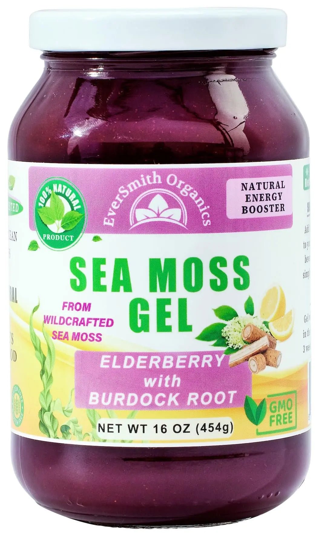 EverSmith Organics - Wildcrafted Irish Sea Moss Gel | Made in USA | Rich in Vitamins - TrustMedUSA