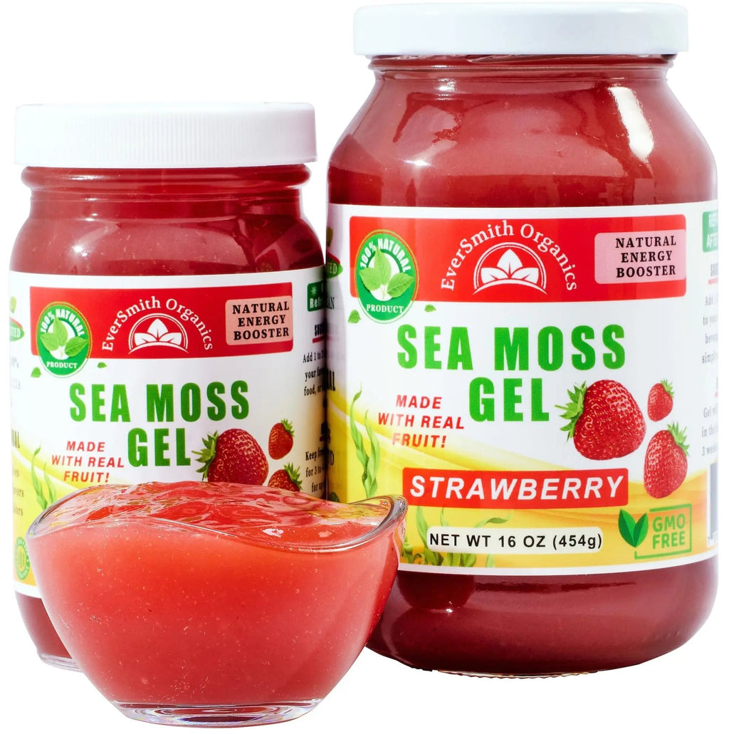 EverSmith Organics - Wildcrafted Irish Sea Moss Gel | Made in USA | Rich in Vitamins - TrustMedUSA