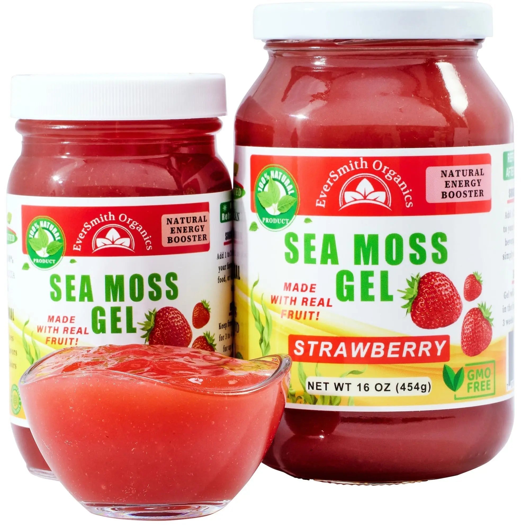 EverSmith Organics - Wildcrafted Irish Sea Moss Gel | Made in USA | Rich in Vitamins - TrustMedUSA